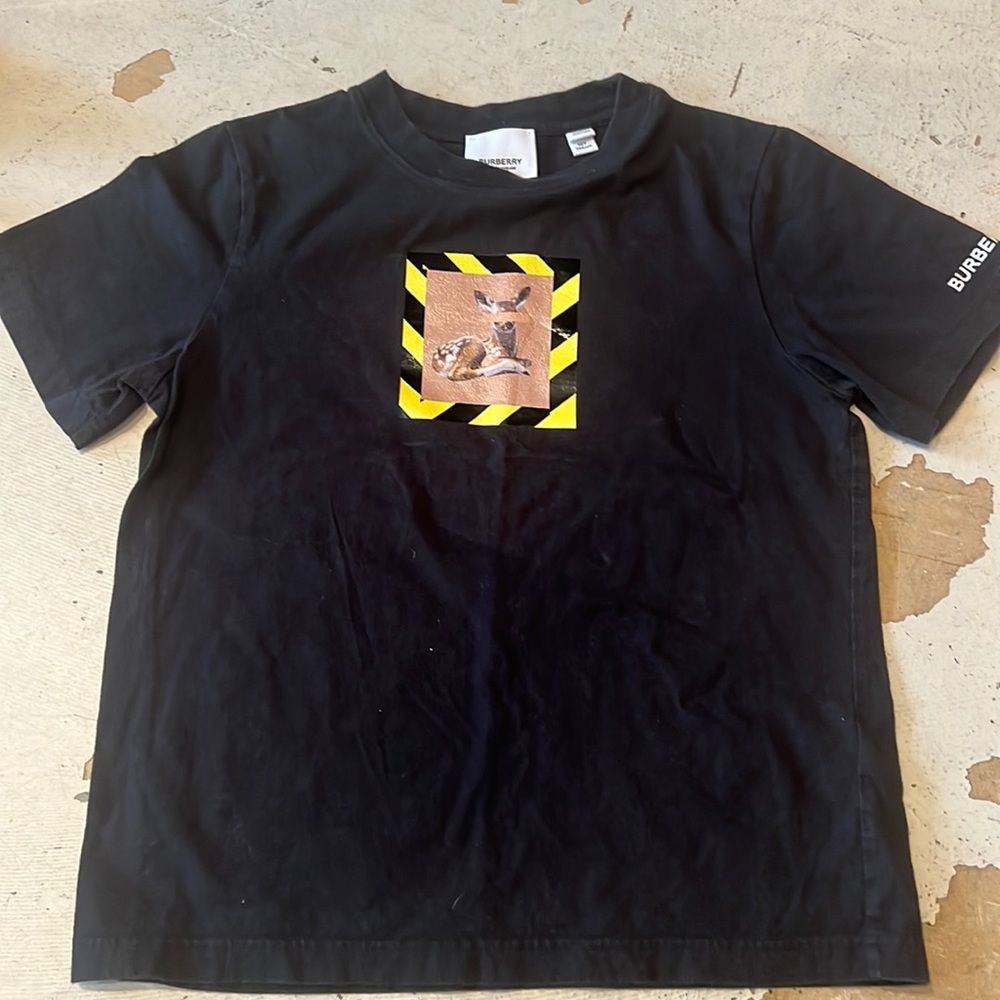 Burberry Boys Graphic Print Deer T-Shirt